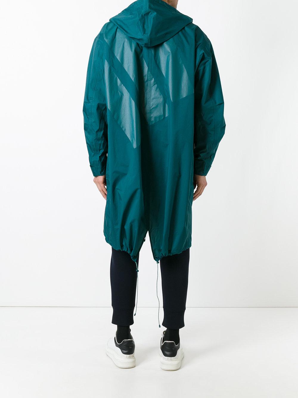adidas Originals Synthetic Hooded Raincoat in - Lyst
