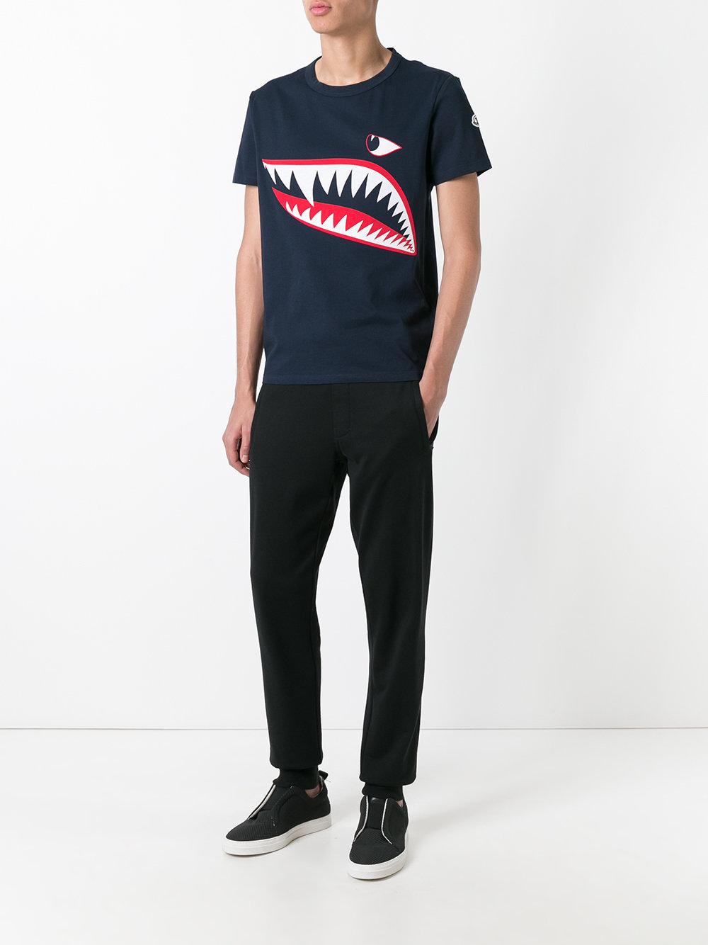 moncler shark t shirt