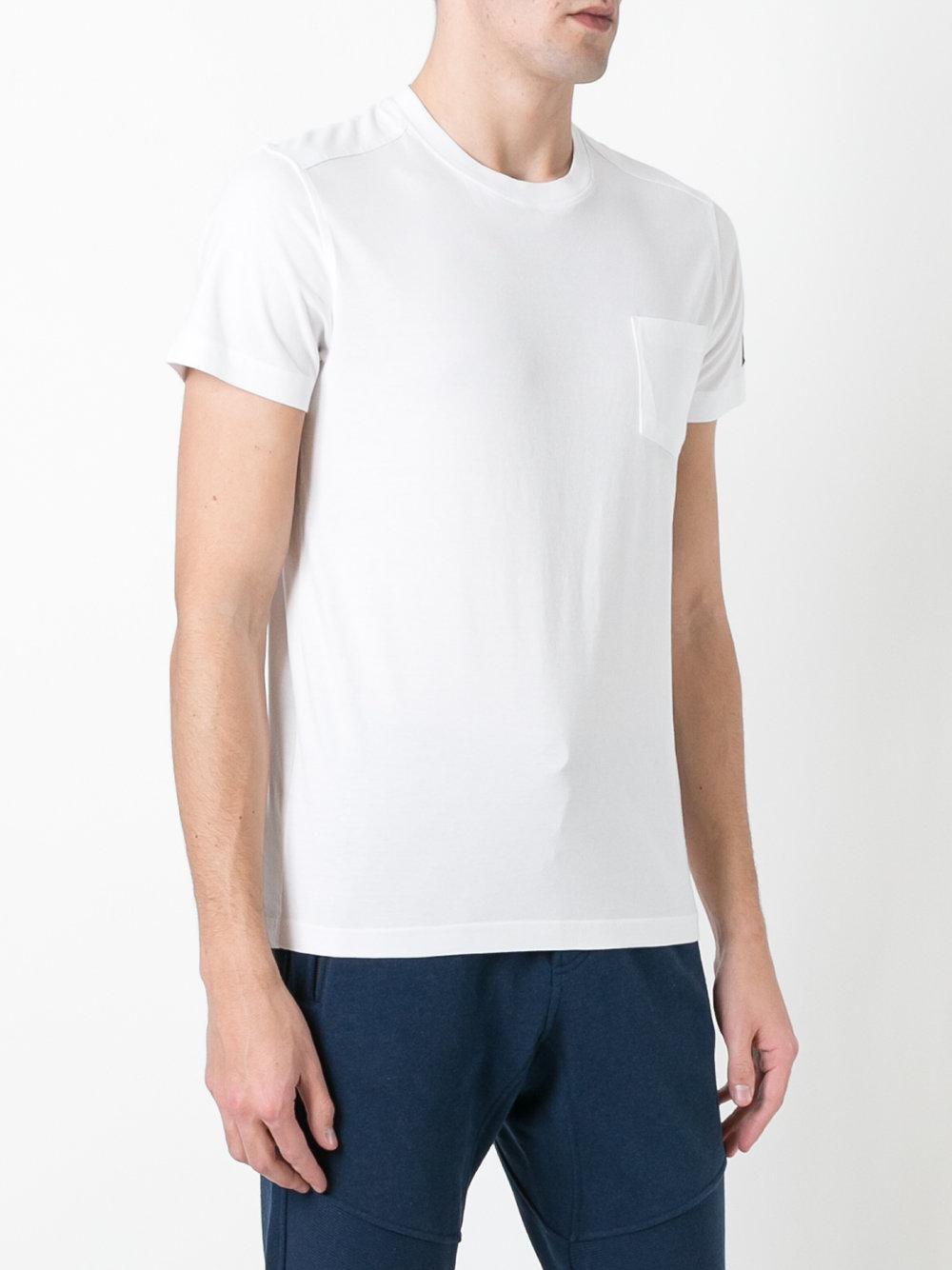 Lyst - Belstaff Logo Patch T-shirt in White for Men