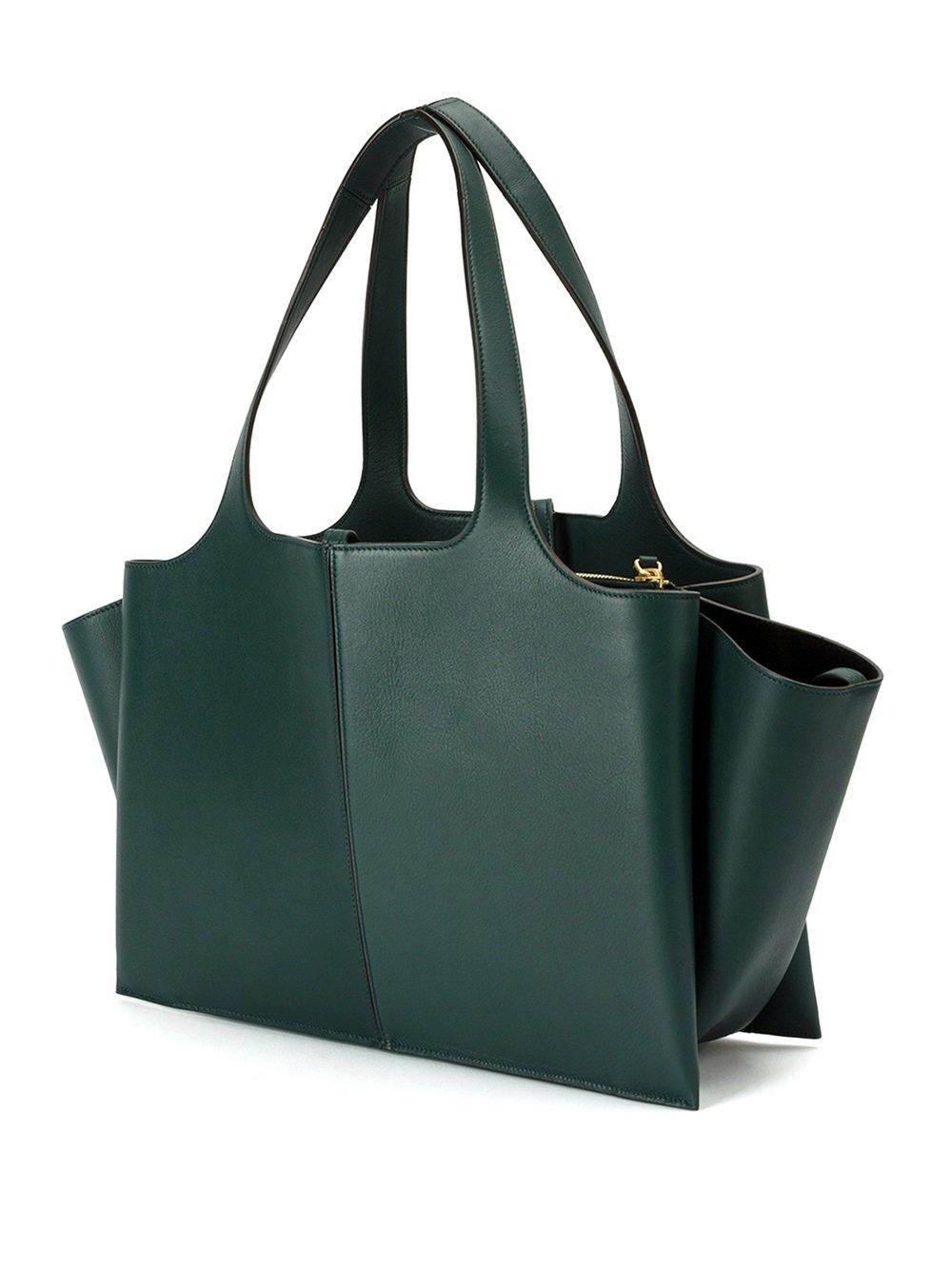 Celine - Medium Tri-fold Tote Bag - Women - Calf Leather - One Size in ...