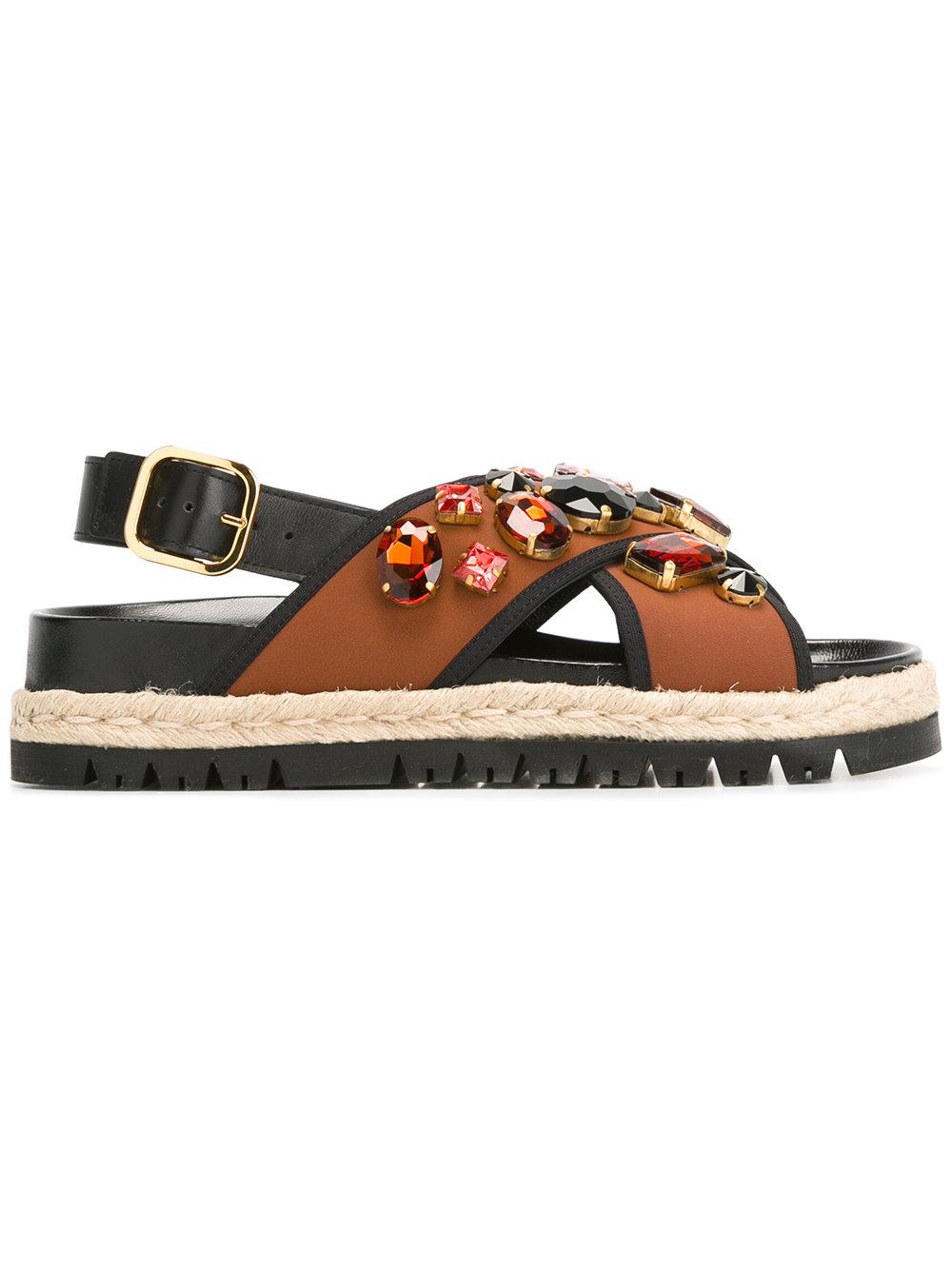 marni brown sandals
