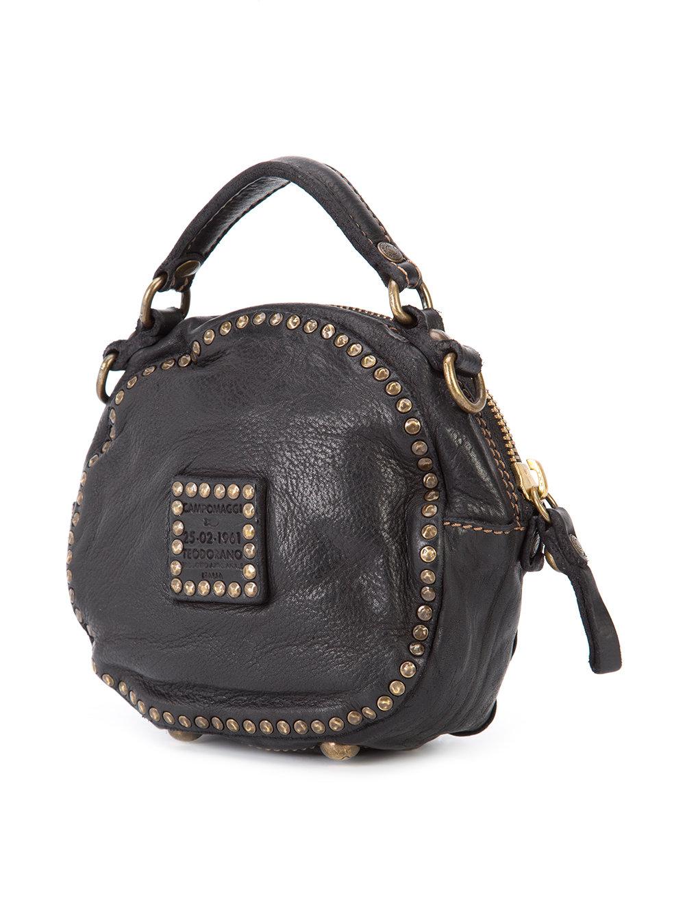 Lyst - Campomaggi - Round Embellished Shoulder Bag - Women - Leather - One Size in Brown