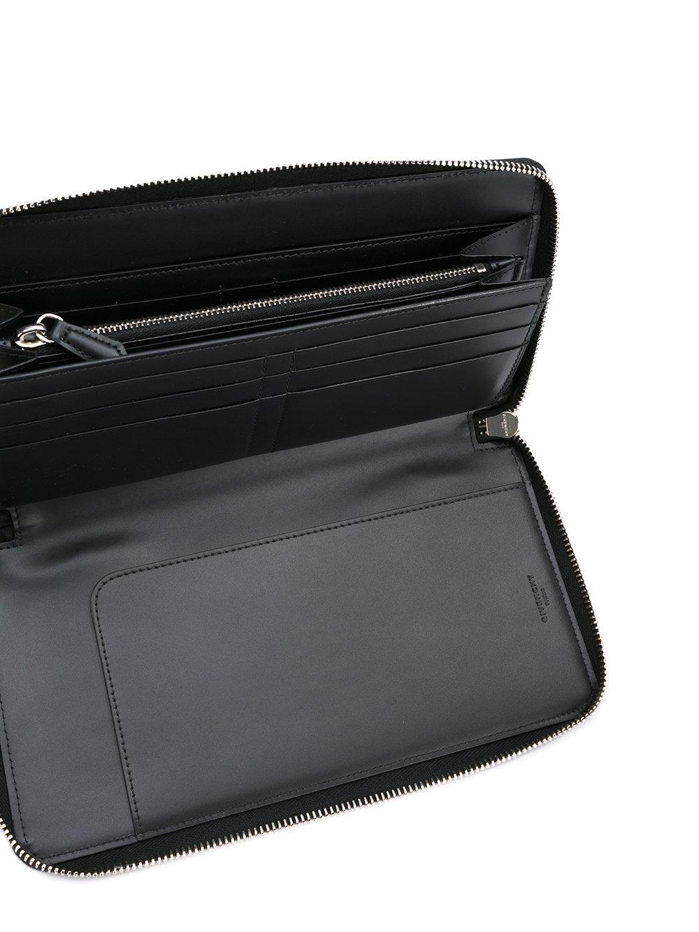 Givenchy Cotton Continental Wallet in Black for Men - Lyst