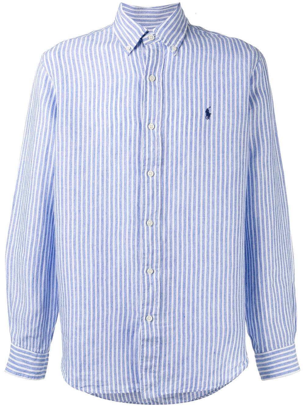 polo-ralph-lauren-striped-button-down-shirt-in-blue-for-men-lyst