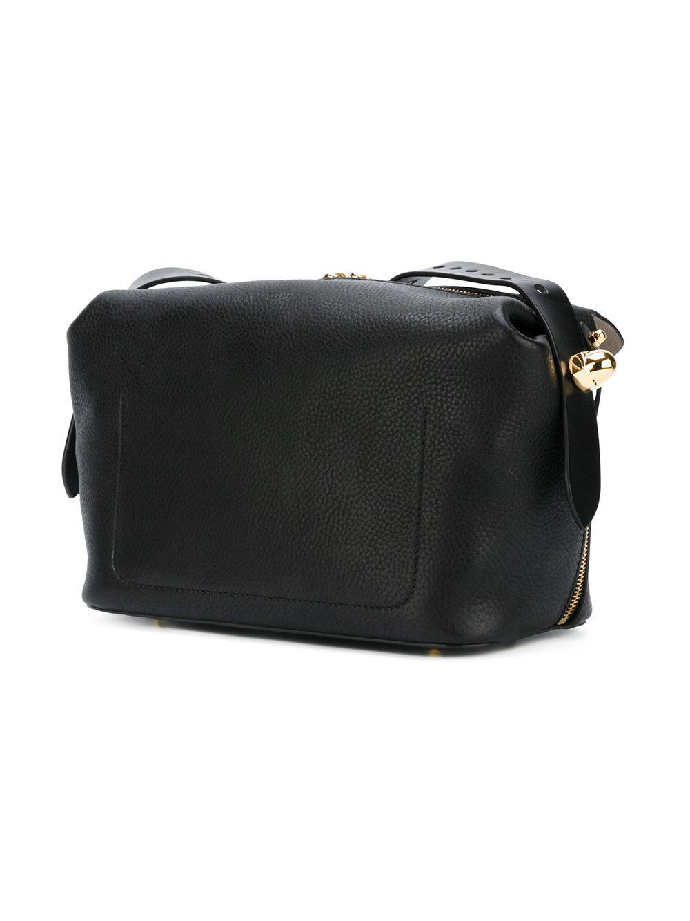 Pugnetti Leather Parma Shoulder Bag in Black - Lyst