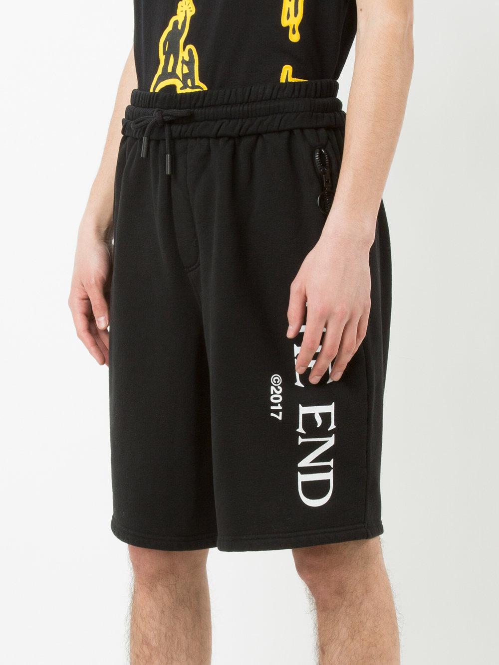 drawstring sweat shorts