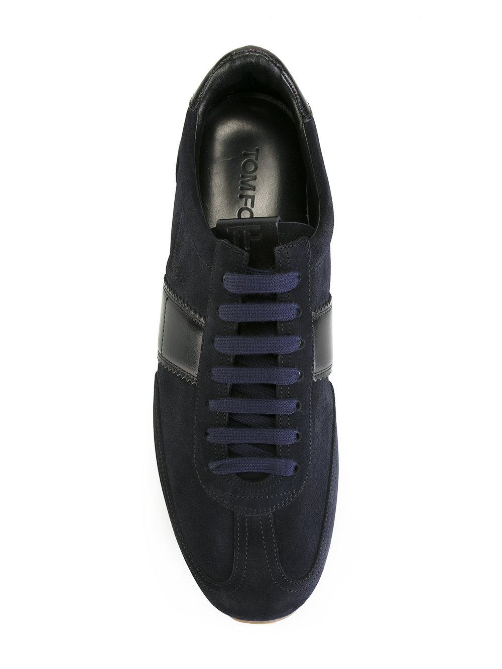Lyst - Tom Ford Oxford Sneakers in Blue for Men