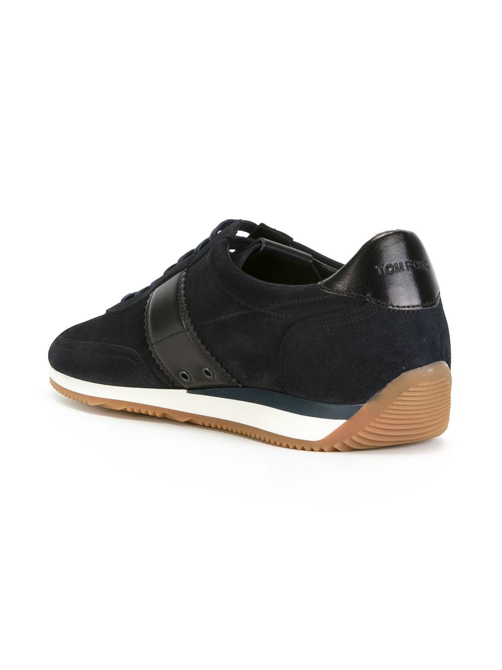 Lyst - Tom Ford Oxford Sneakers in Blue for Men