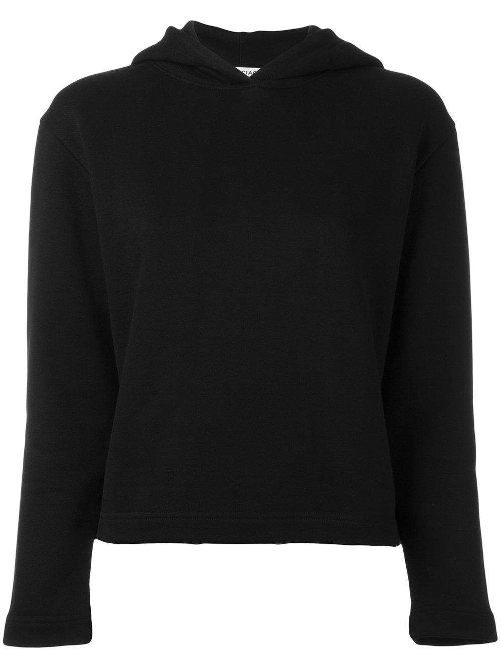 Balenciaga - High Back Hoodie - Women - Cotton - L in Black - Lyst