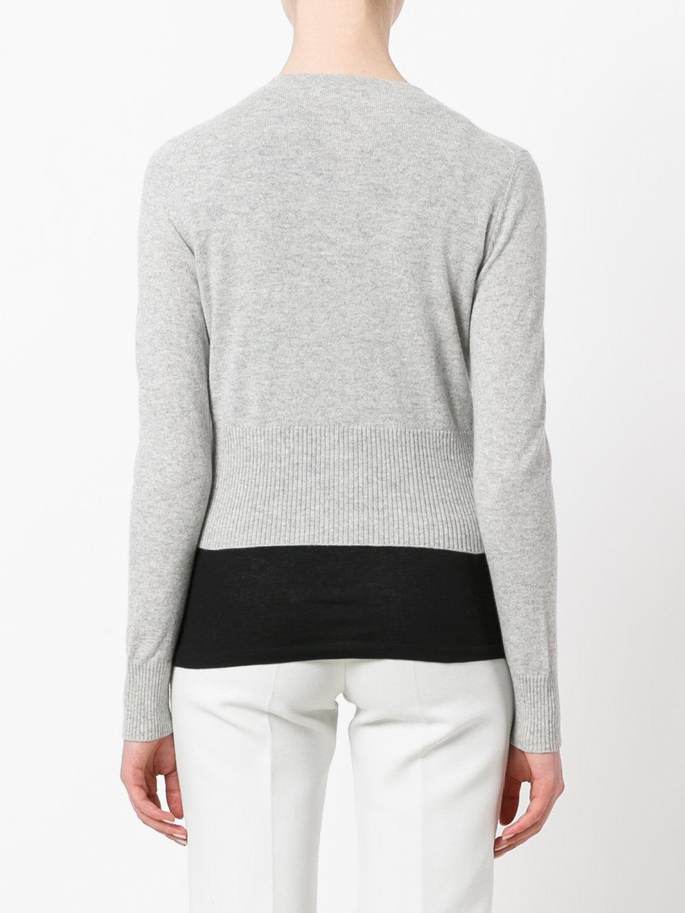 grey cardigan cropped