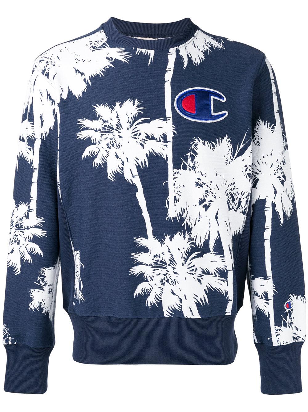 champion palm tree sweatshirt