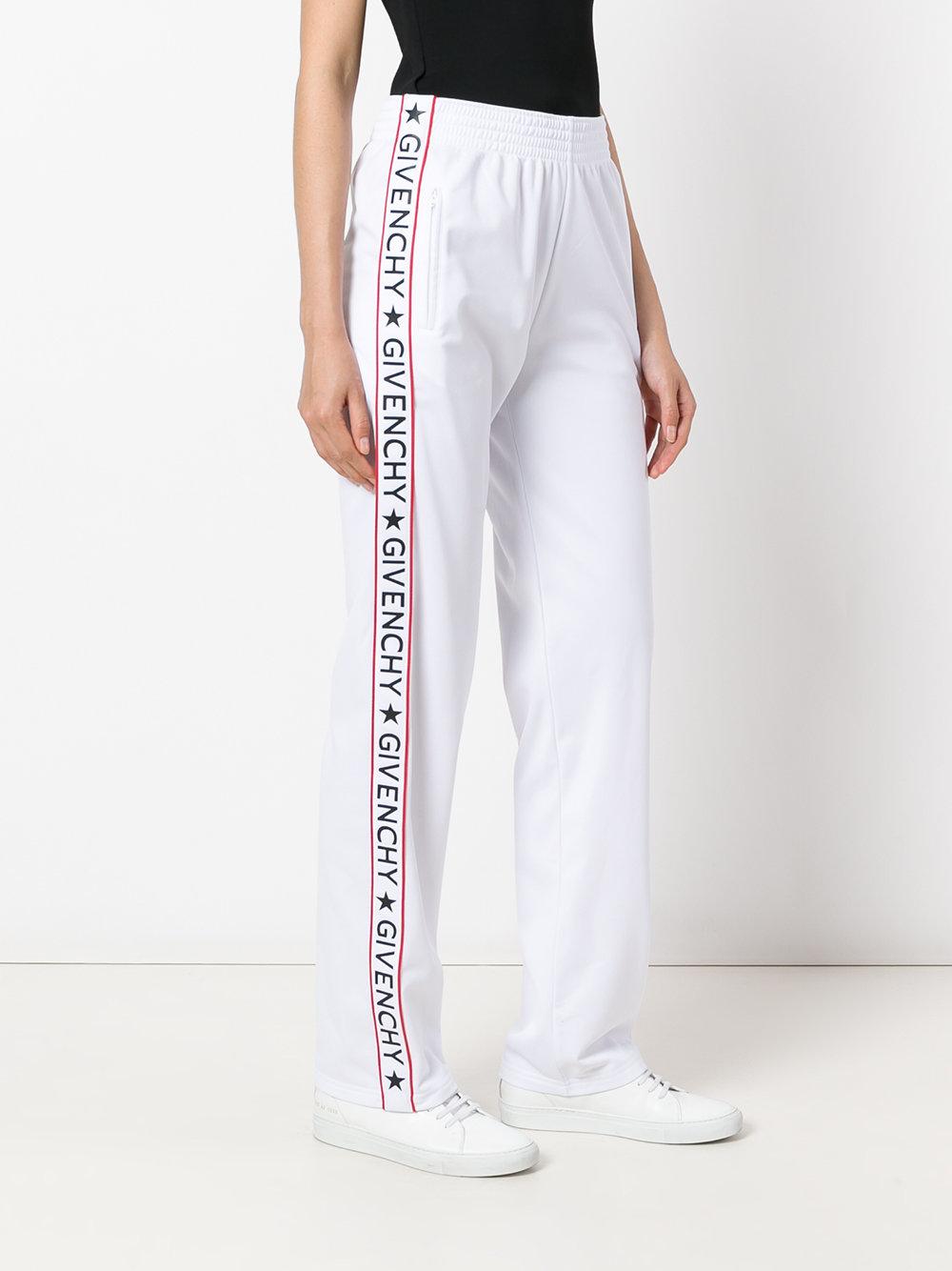 givenchy side stripe pants