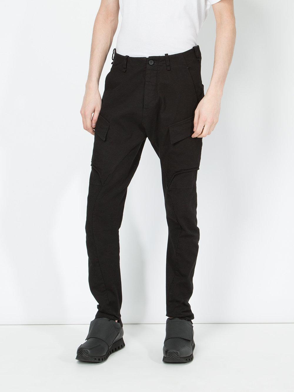 tapered cargo trousers