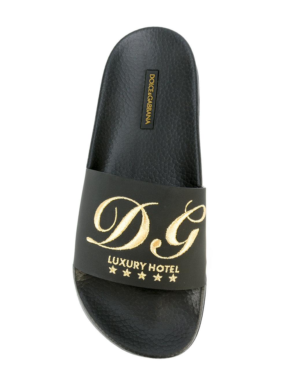 dolce and gabbana slides womens