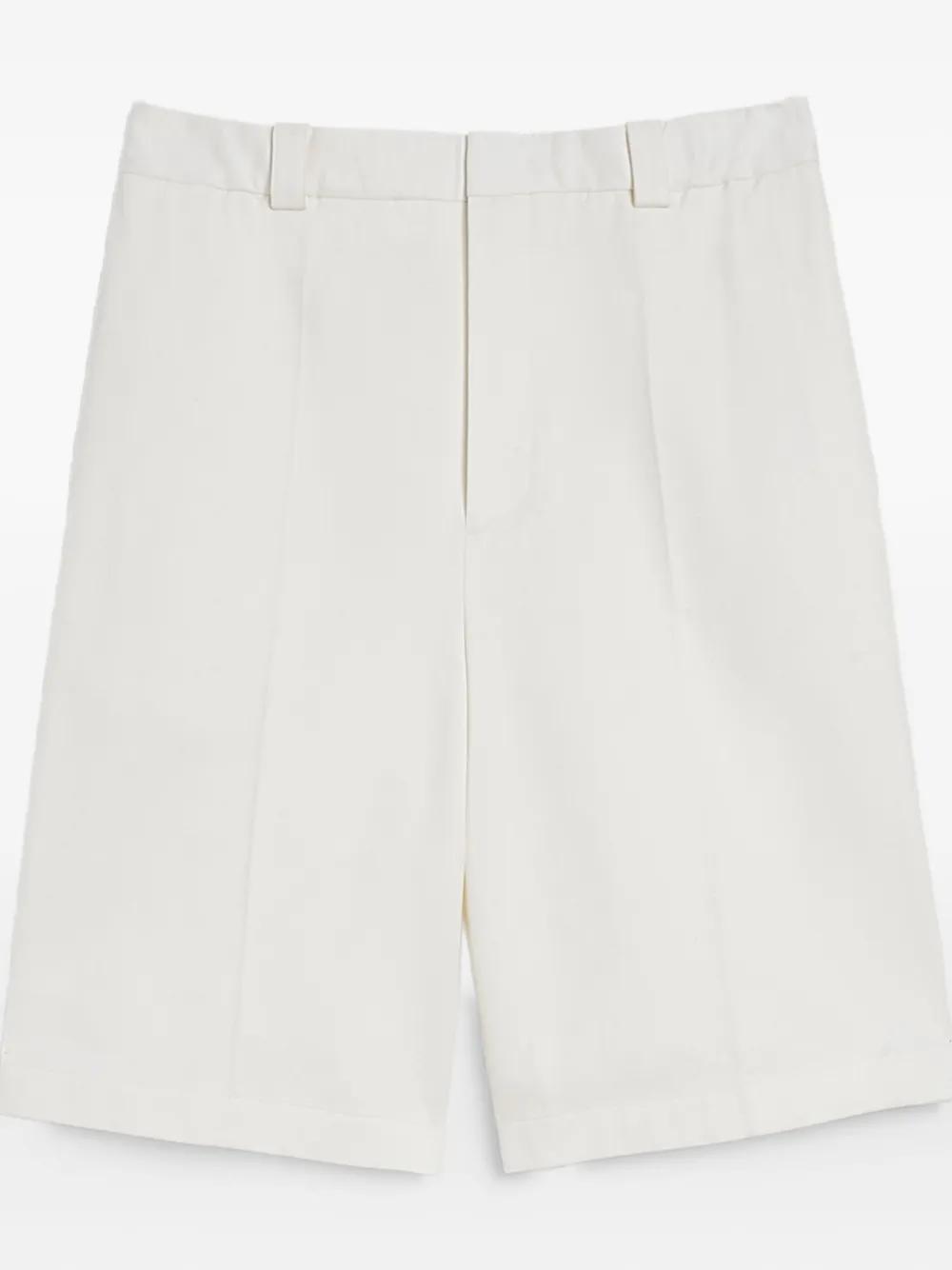 ショートパンツ JIL SANDER IVORY COTTON BERMUDA SHORTS Jil Sander Cotton bermuda shorts - White | JPUS663137MS246500280
