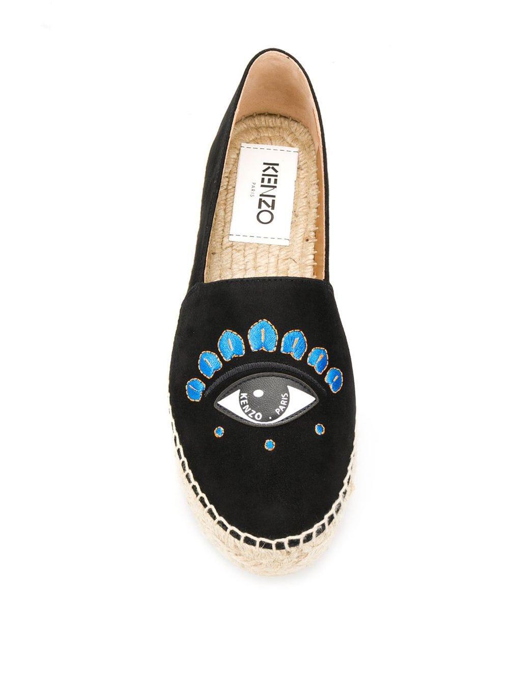 kenzo eye espadrilles