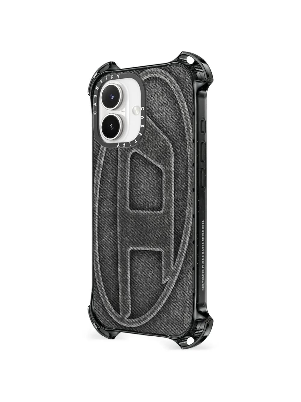 DIESEL X Casetify Oval D Iphone 17 Case in Black | Lyst