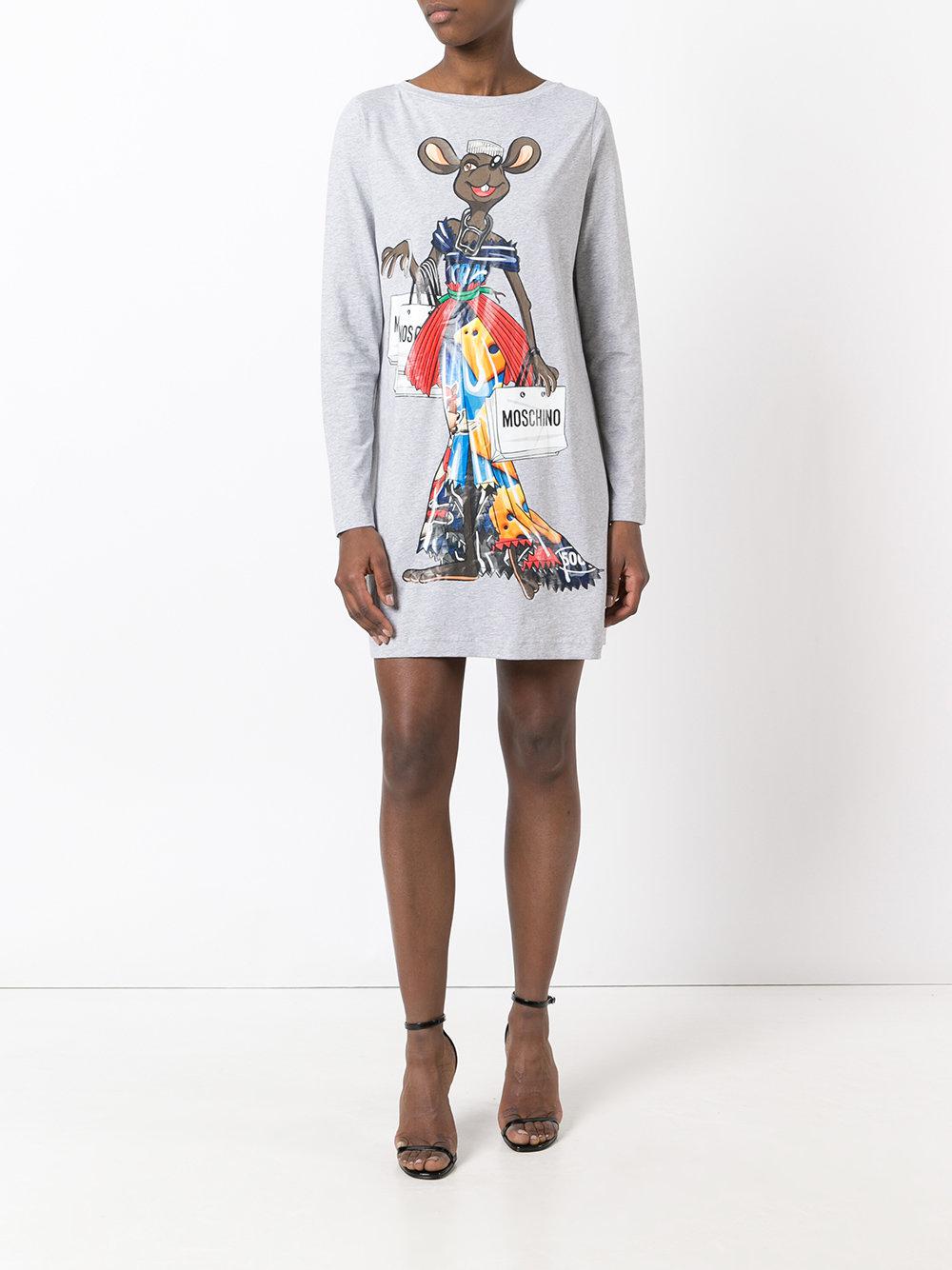 Moschino Cotton Rat-a-porter T-shirt 