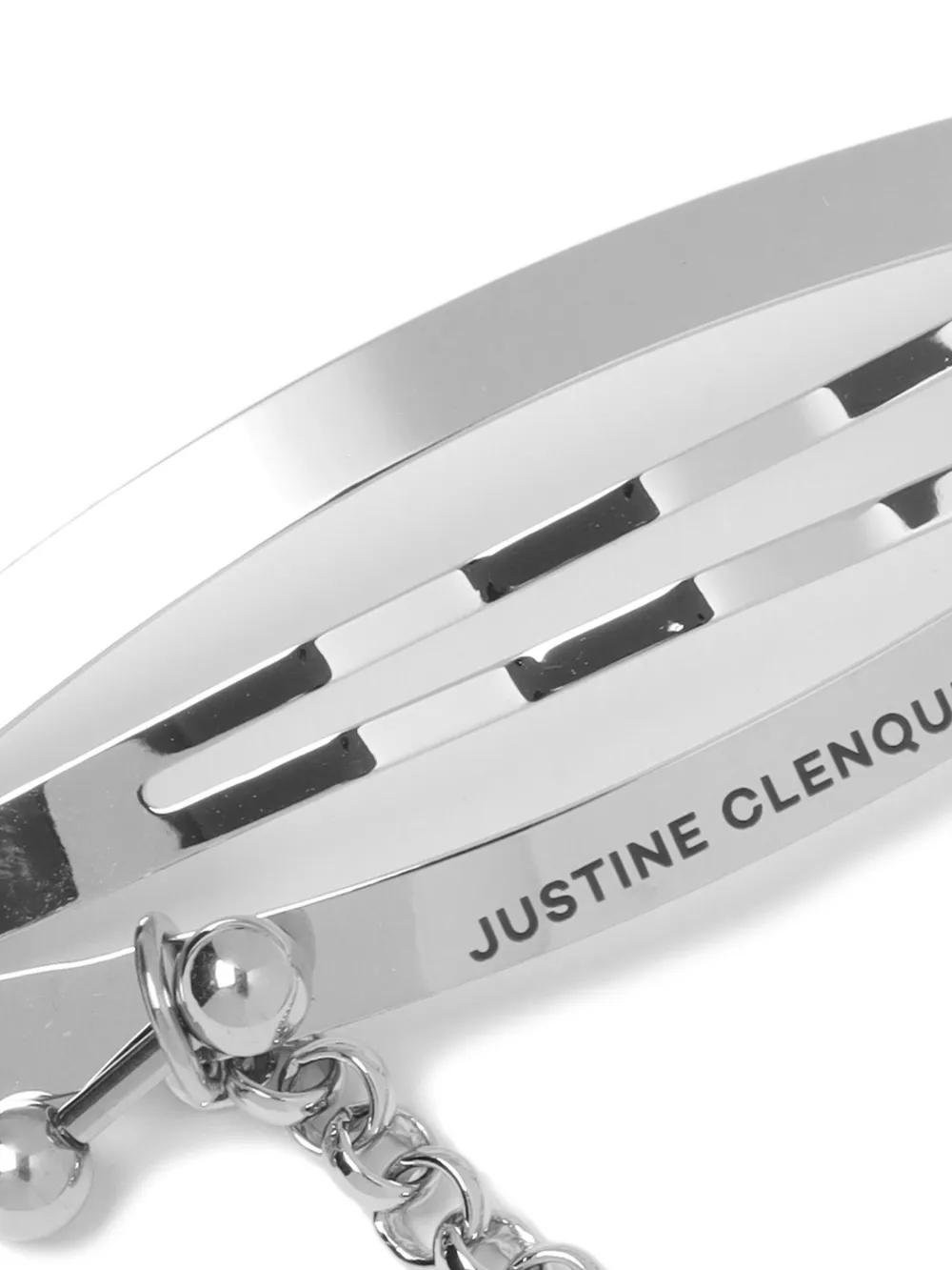 【関税込み】Justine Clenquet シルバー Sammy ヘアクリップ Justine Clenquetのシルバー Sammy ヘアクリップがセール中