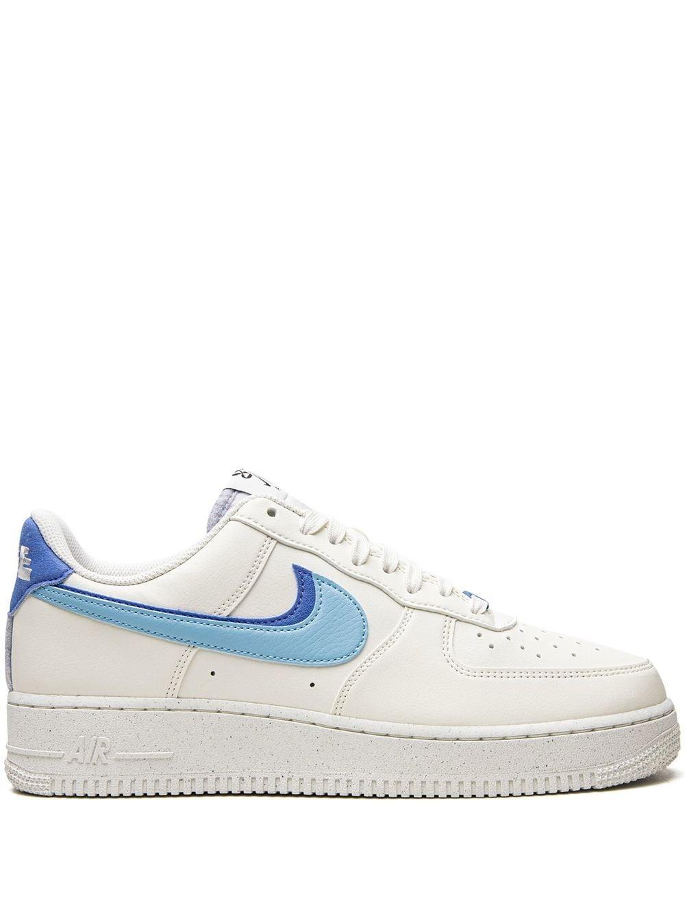 Nike Air Force 1 "double Swoosh" Sneakers in Blue for Men | Lyst