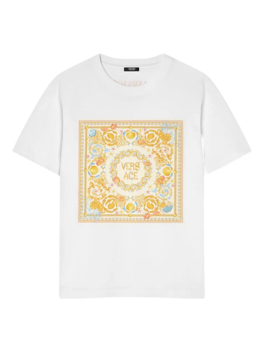 ★VERSACE★トレソードドラメールTシャツ レディース Versace Tシャツ | オンラインセールは最大53%オフ
