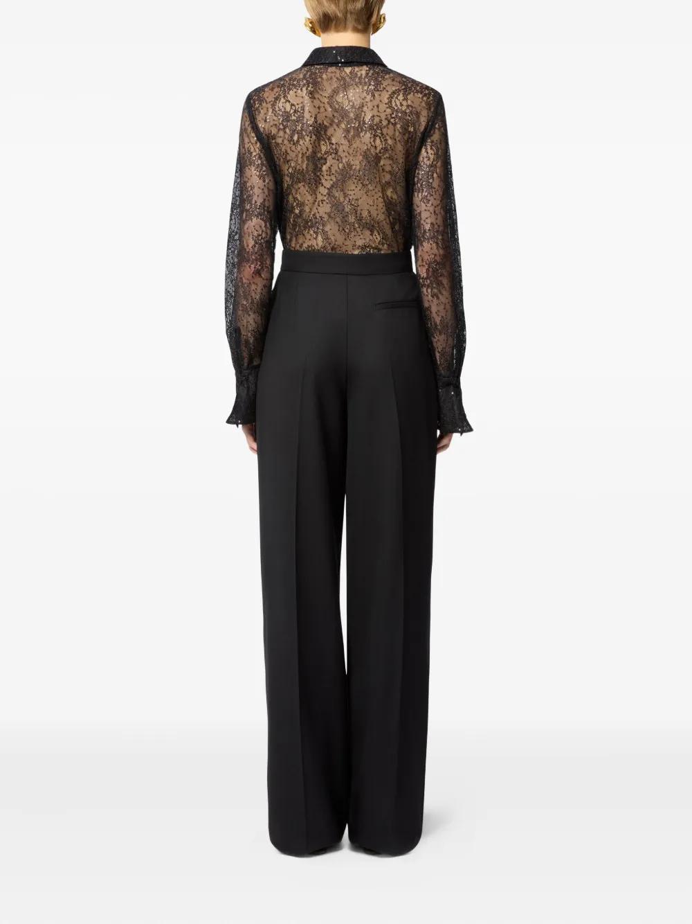 Chemisier Débardeur Nina Ricci - Volants Plissés, Rose Fard à Joues - Taille 40 - Neuf Sans étiquettes