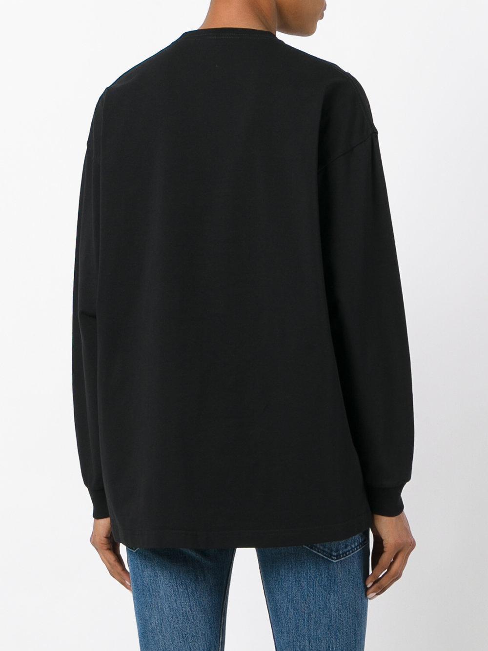 Balenciaga Synthetic - Oversized 'spandex' Sweatshirt - Women - Cotton ...