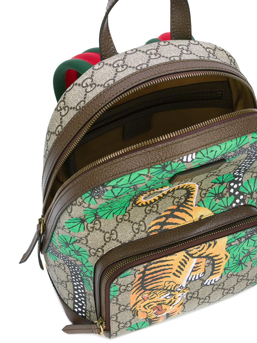 gucci bengal tiger backpack