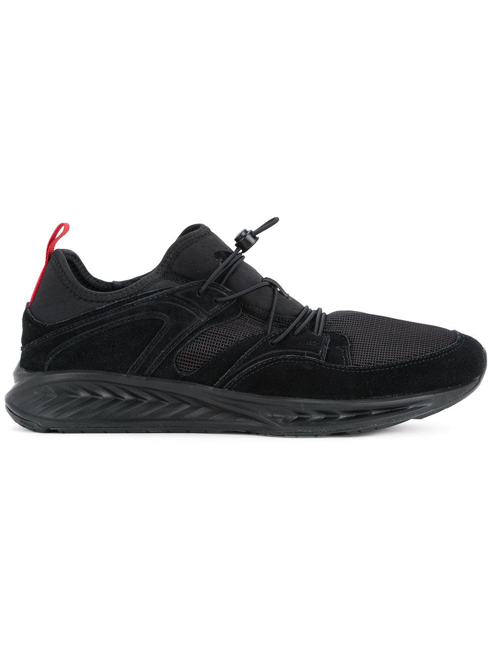 PUMA Elastic Sneakers Black for | Lyst