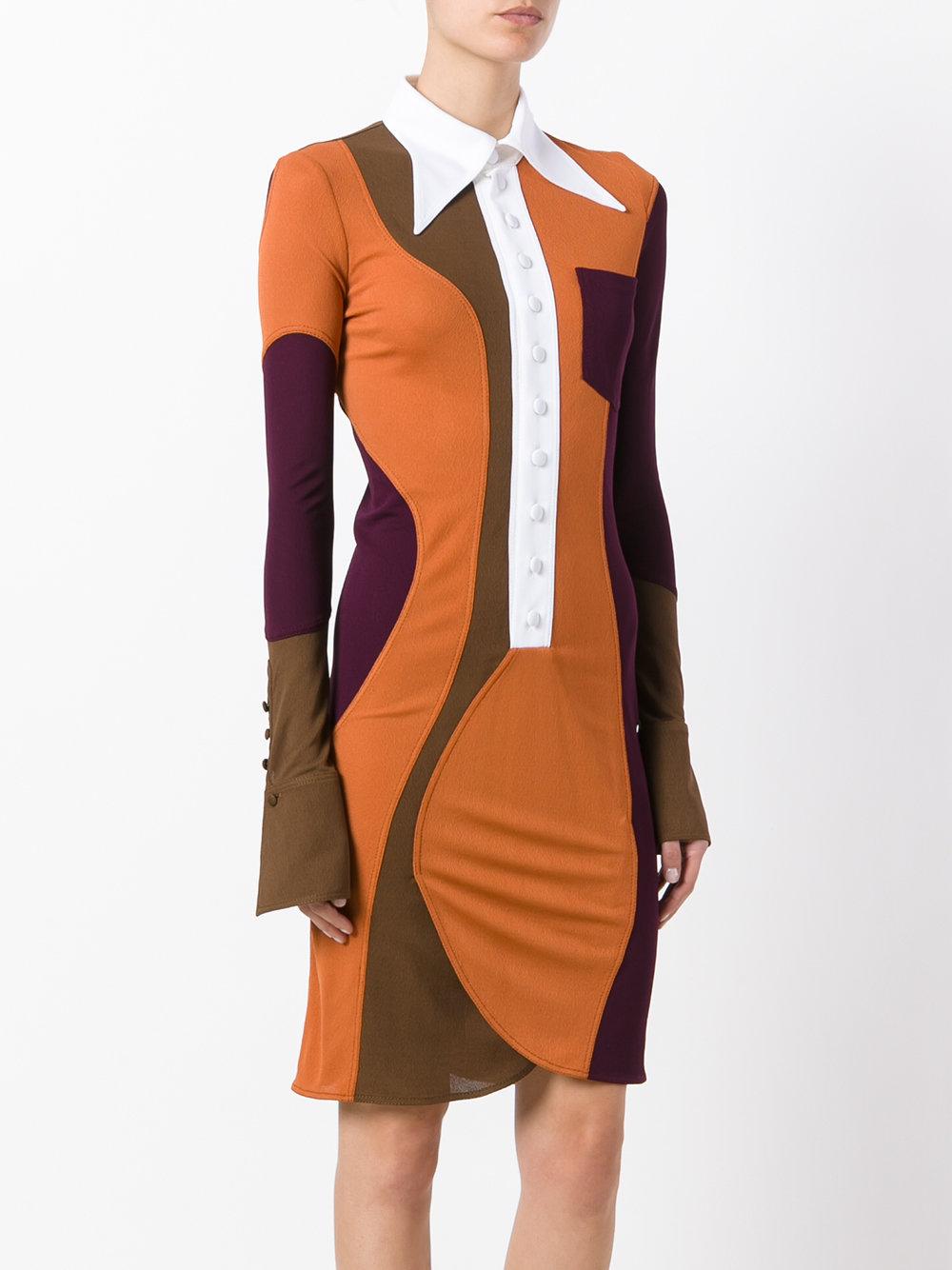 Lyst Givenchy Panelled Dress