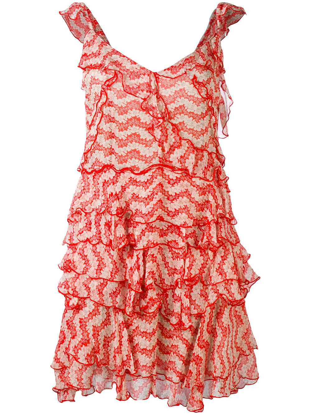 The kooples clearance red floral dress