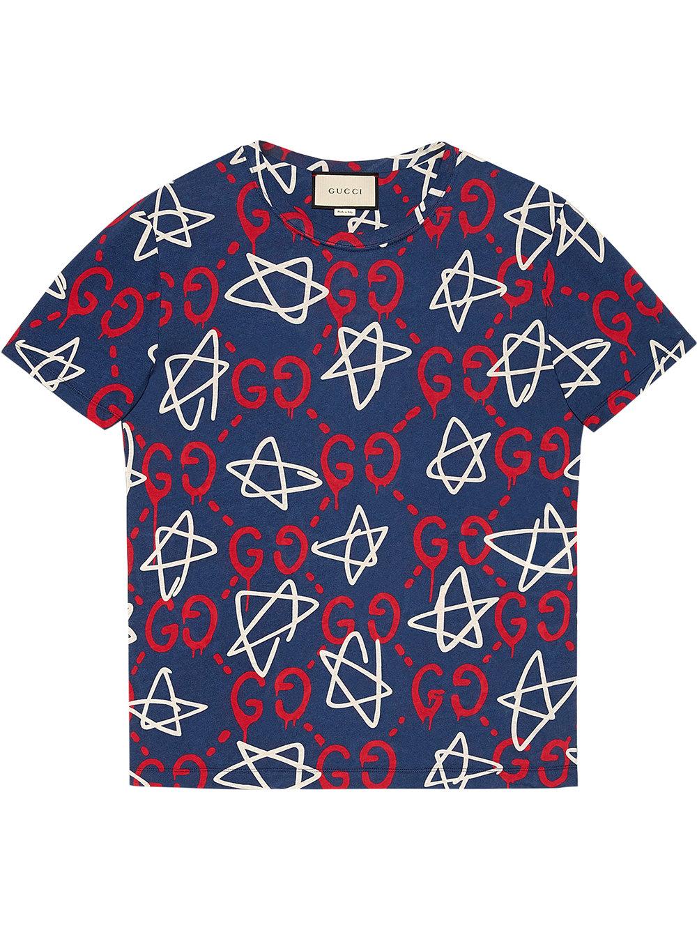 日本新作 GUCCI Tシャツ ゴースト Tシャツ/カットソー(半袖/袖なし)