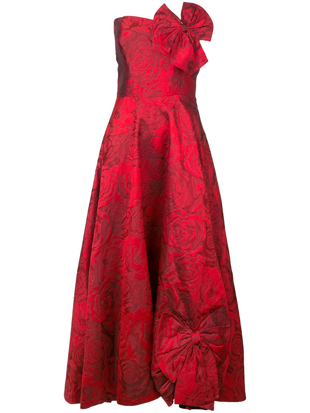 Lyst - Bambah Rose Pin Up Dress in Red