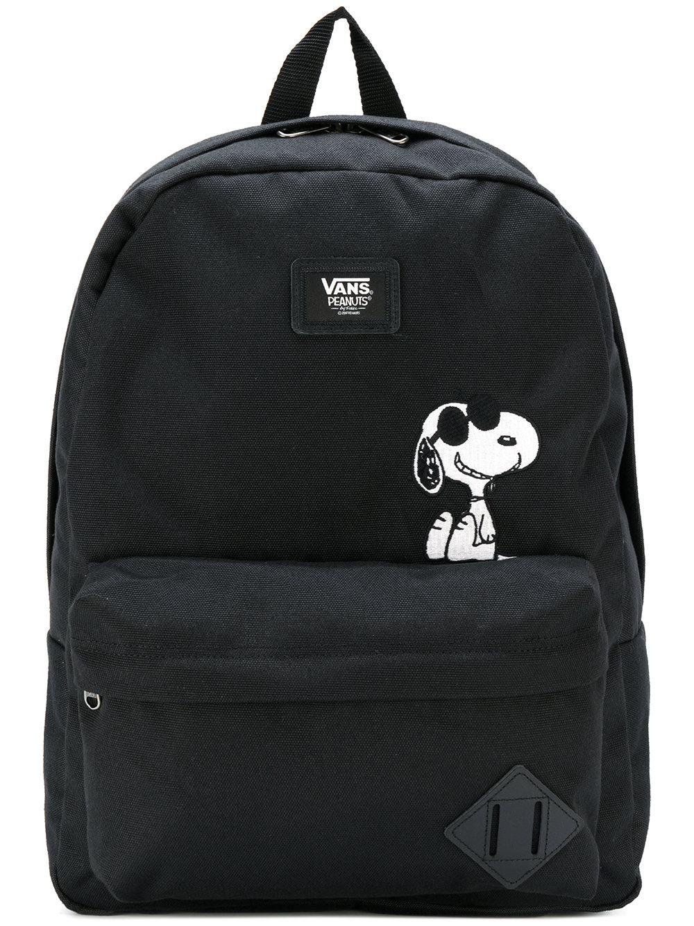 Vans Snoopy Backpack in Black for Men | Lyst