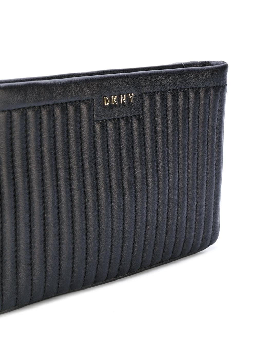 Dkny Black Quilted Crossbody Bag