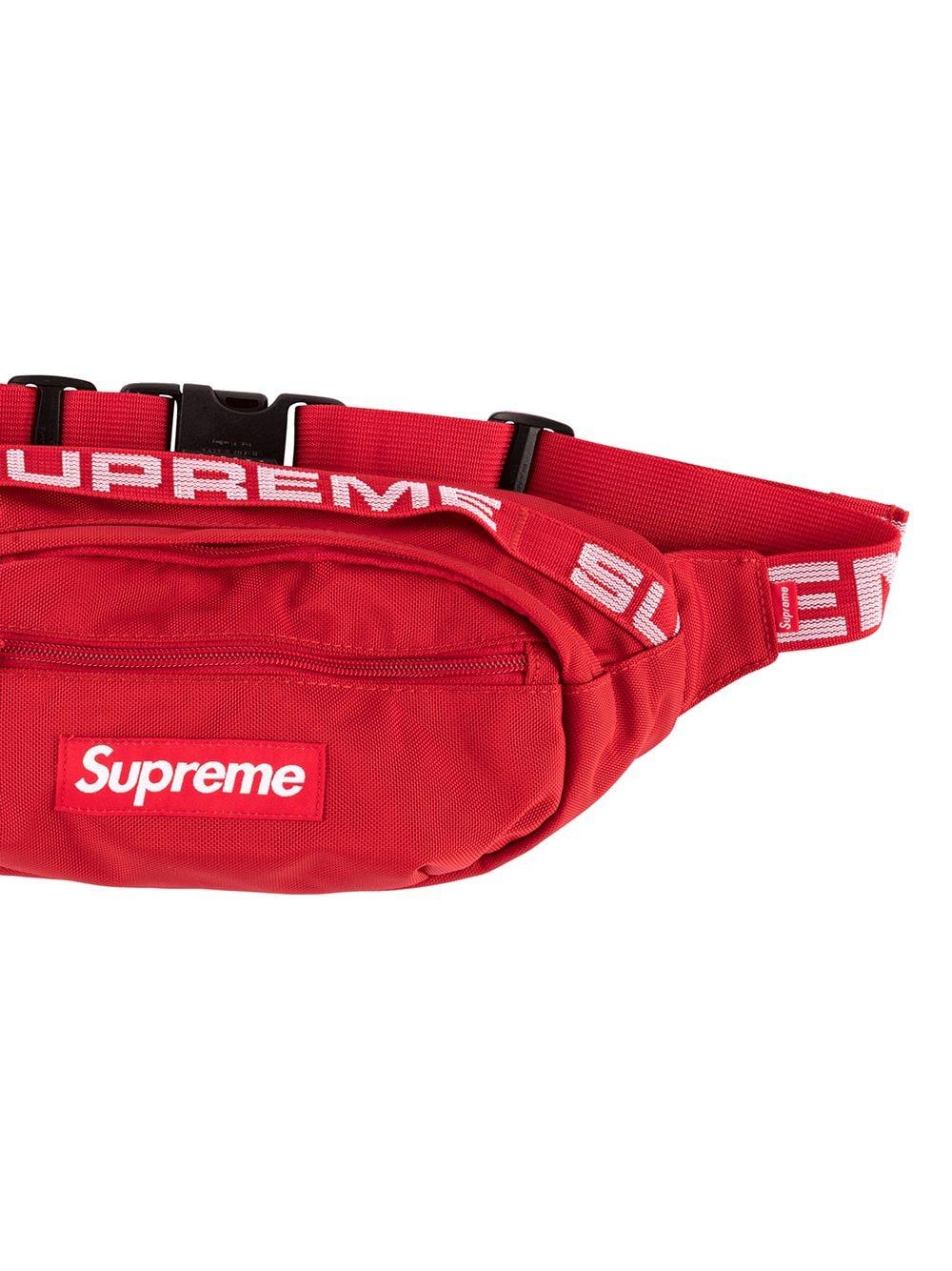 Supreme Gürteltasche mit Logo-Print in Rot für Herren | Lyst DE