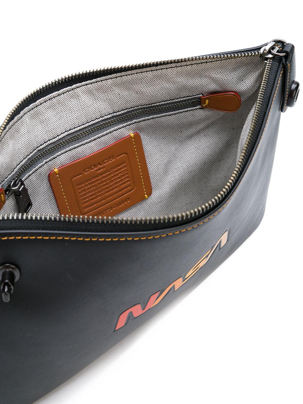 coach nasa saddle bag