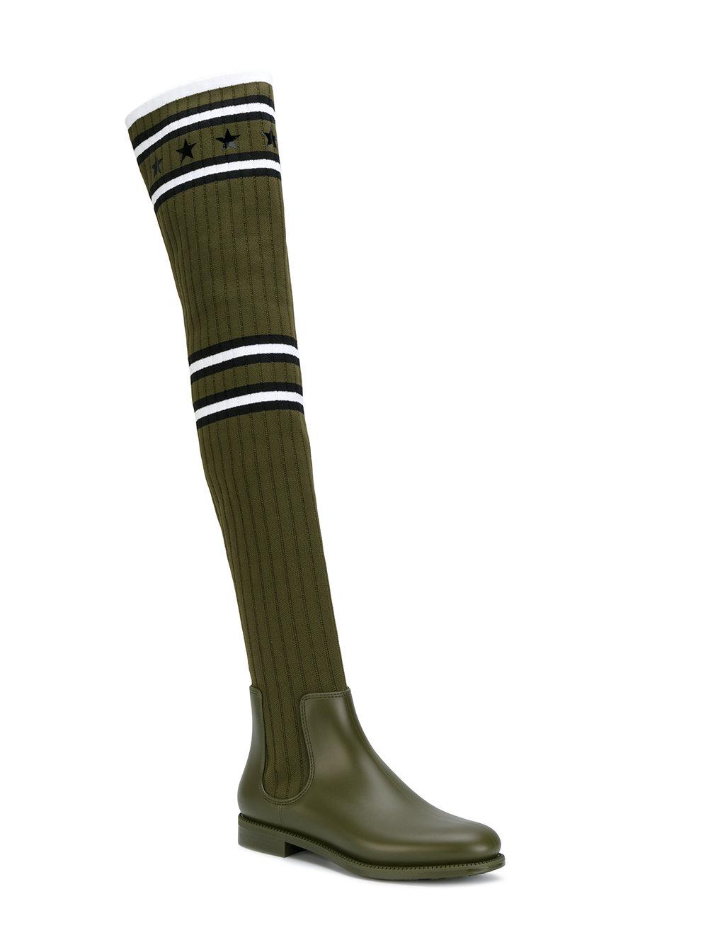 givenchy green boots