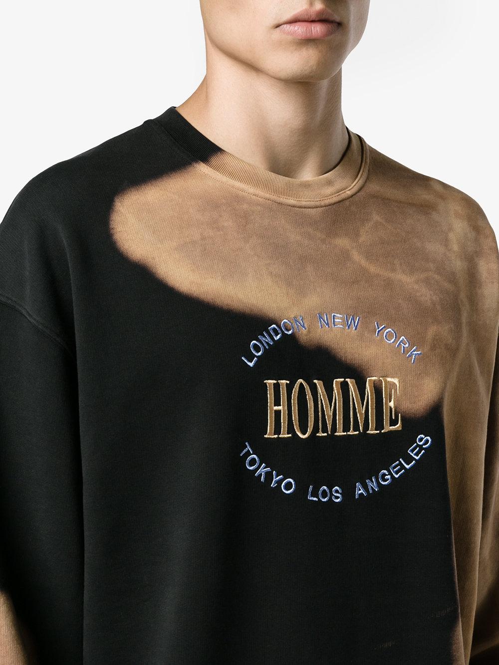Homme Sweatshirt Black for Men |