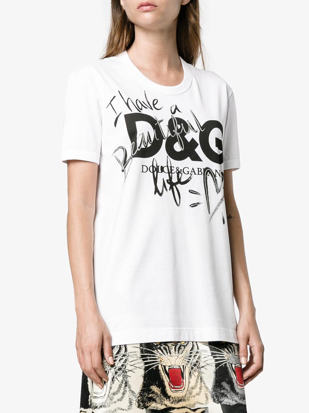 women dolce and gabbana t shirt