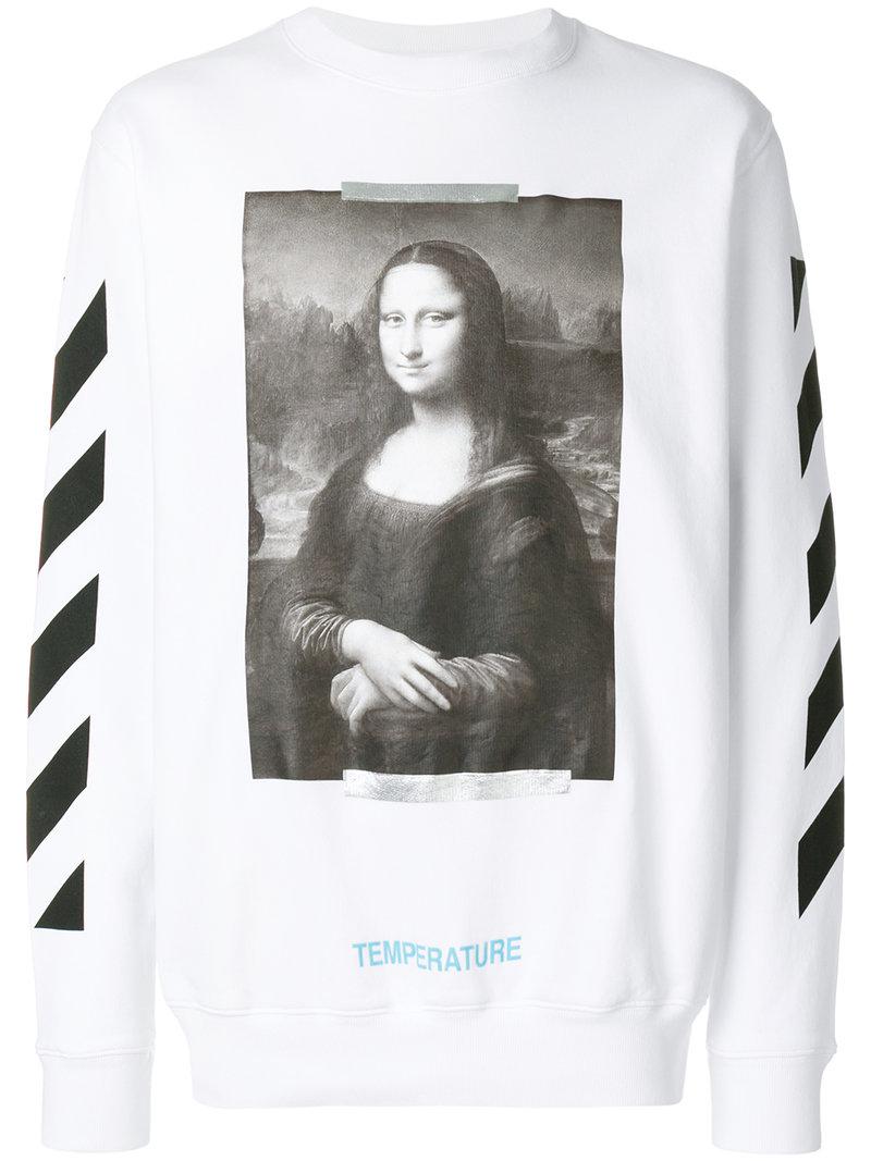 off white monalisa sweatshirt