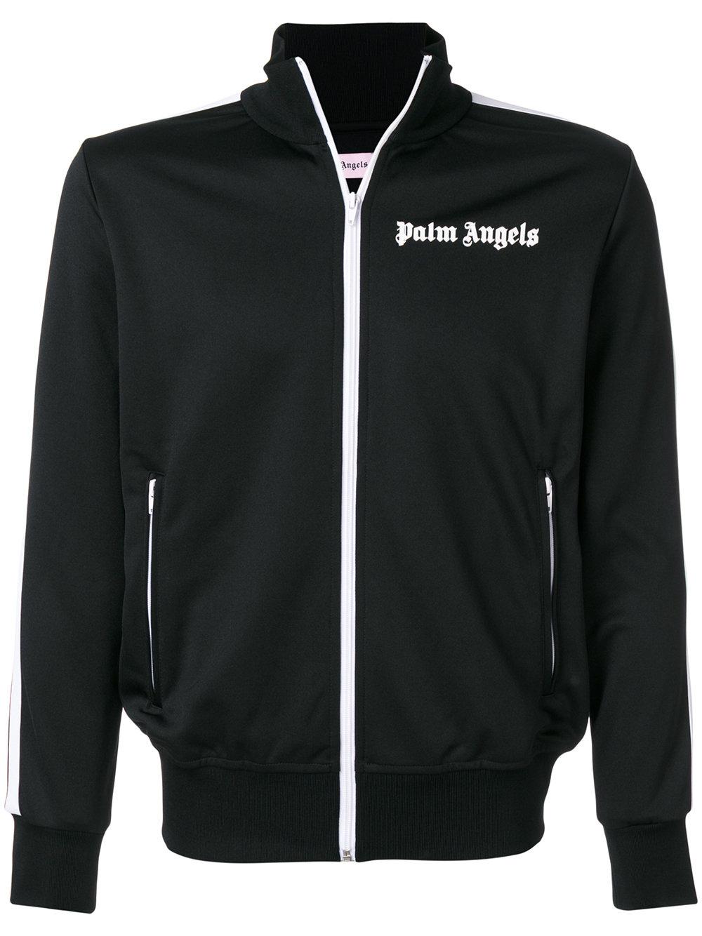 Lyst Palm Angels Logo Print Track Top in Black for Men
