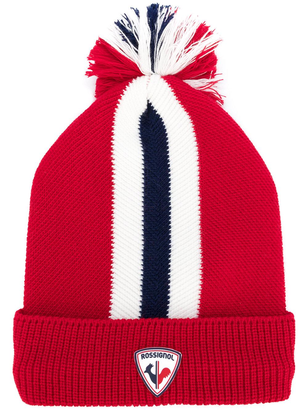 Rossignol Synthetic Pom Pom Hat in Red for Men - Lyst