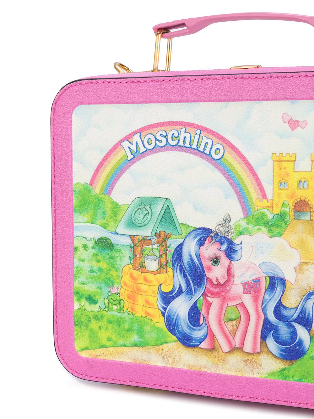 Moschino My Little Pony Lunchbox Handbag
