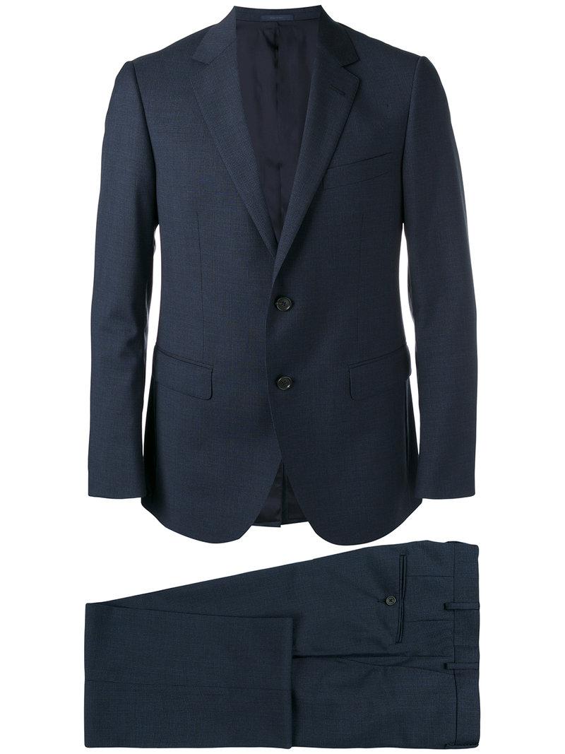 Lanvin Casual Two-piece Suit in Blue for Men - Lyst