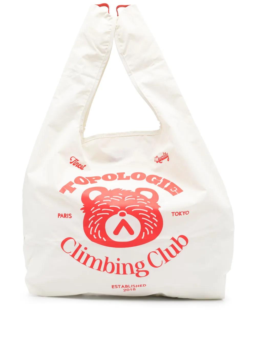 Topologie Konbini Tote Bag in White Lyst UK