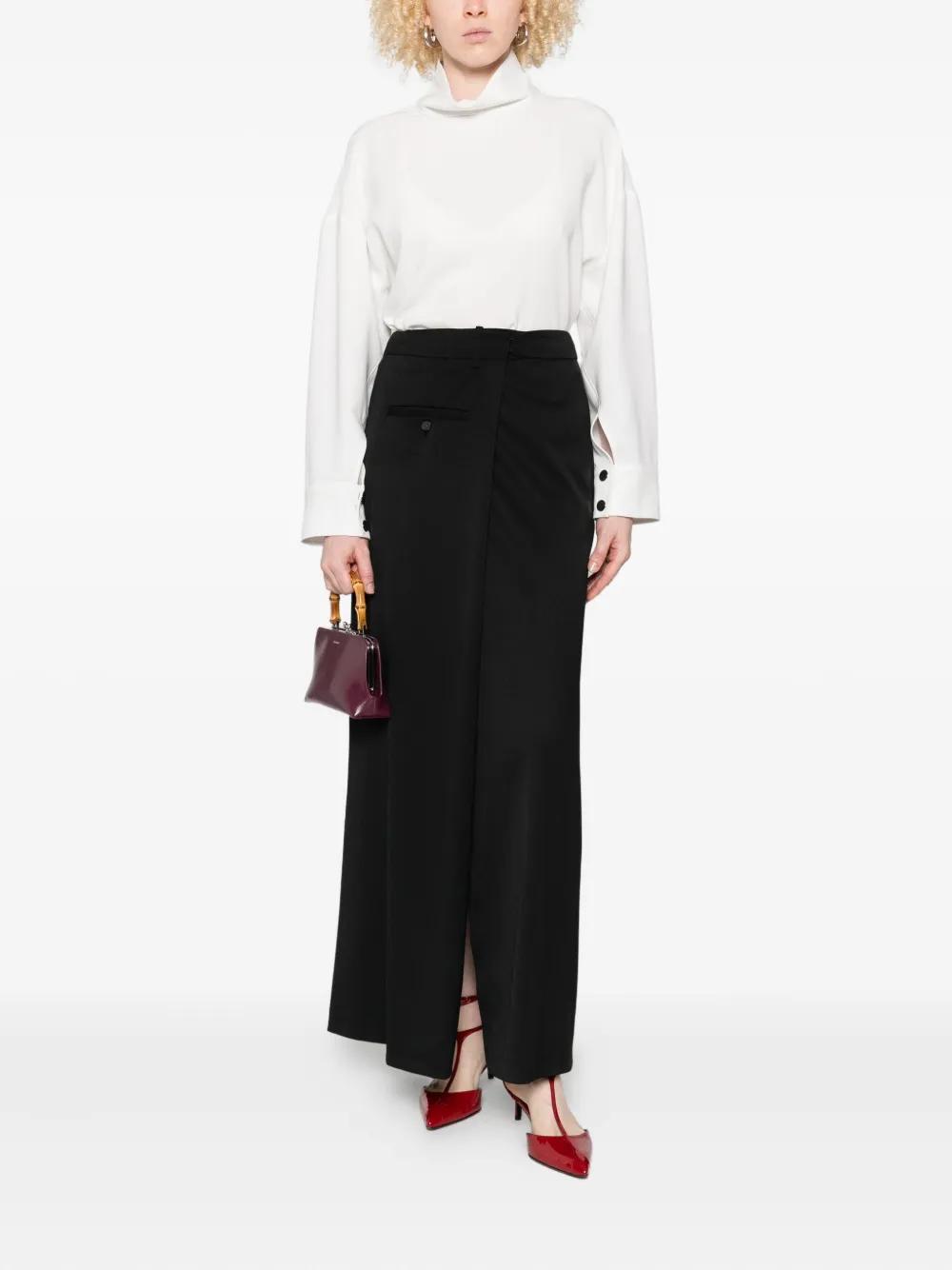 スカート ERIKA CAVALLINI SEMI-COUTURE flare skirt ERIKA CAVALLINI SEMI-COUTURE flare skirt