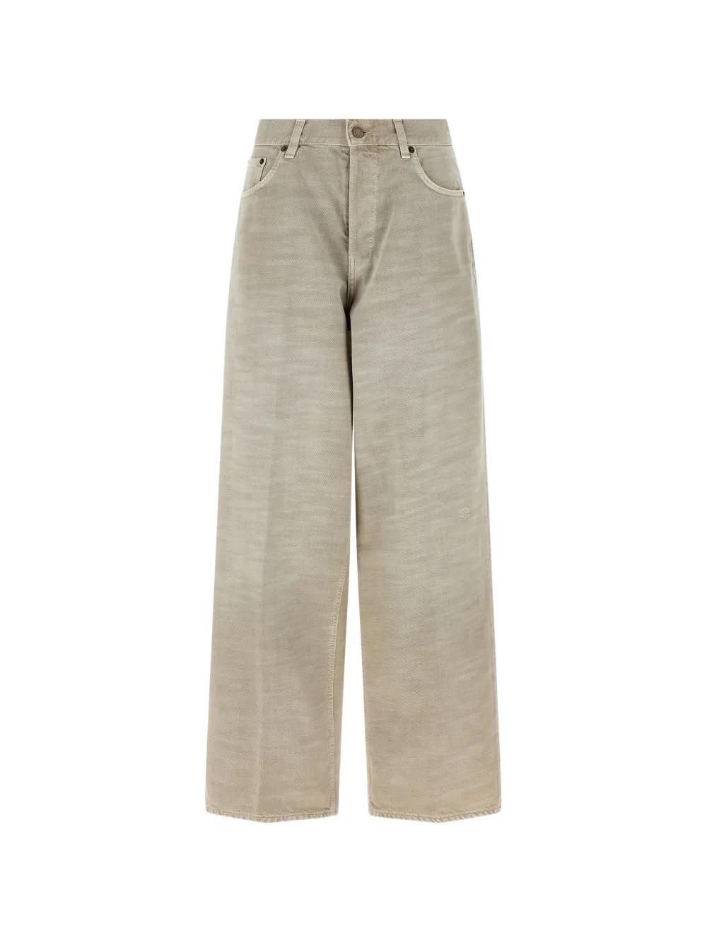 Haikure Bethany Bull 44 Wide-Leg Jeans in Natural | Lyst