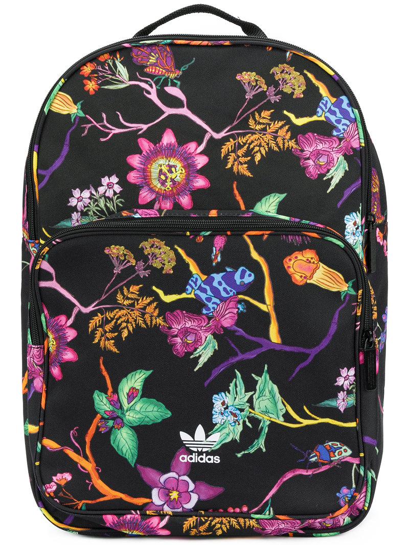 adidas Poisonous Garden Classic Backpack in Black - Lyst