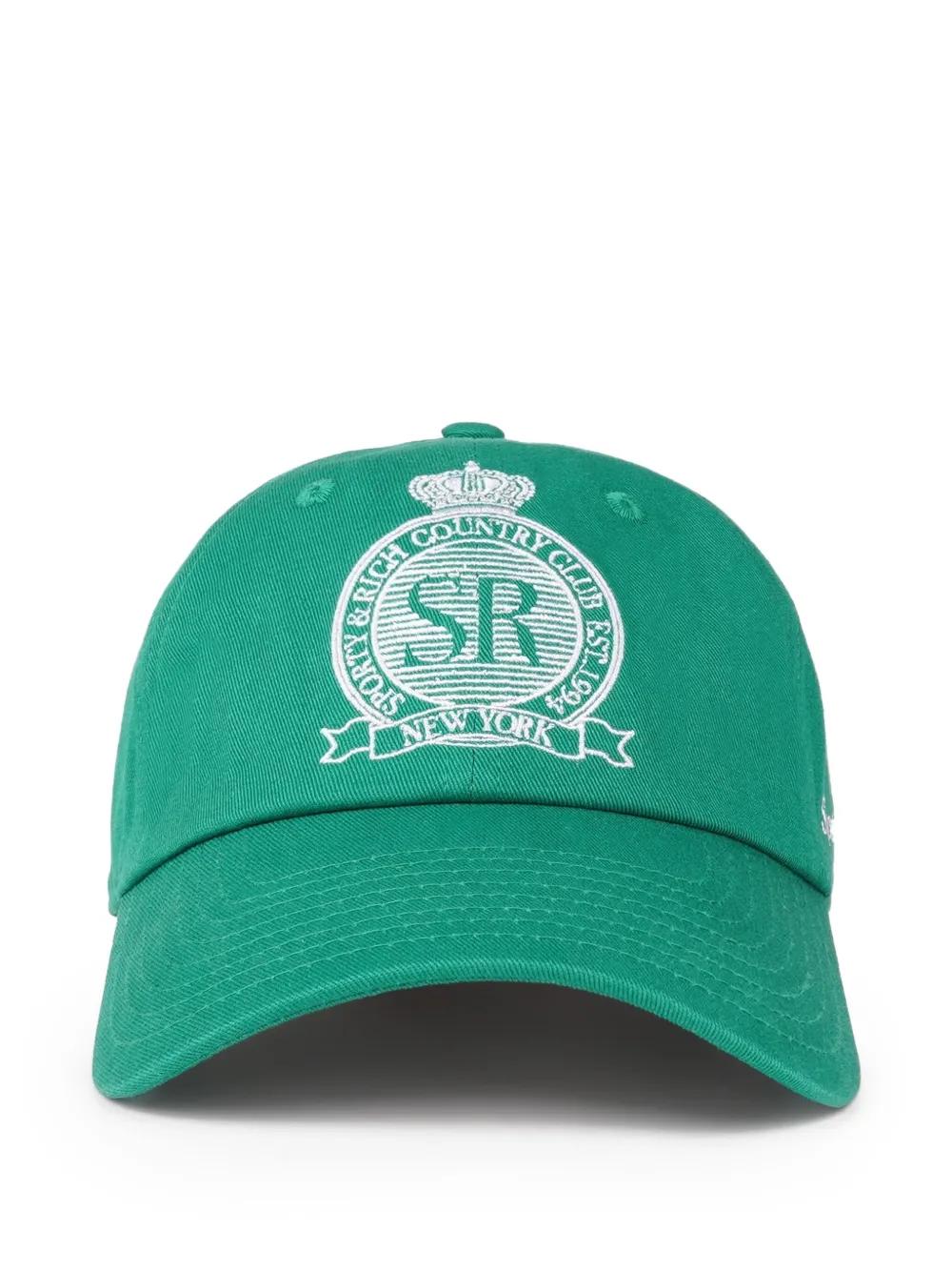 Sporty & Rich ベースボールキャップ Sporty & Rich ブラック ベースボールキャップ - メルカリ